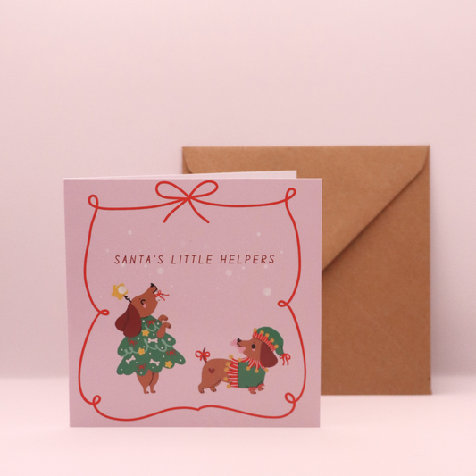 Santa's Little Helpers Card
